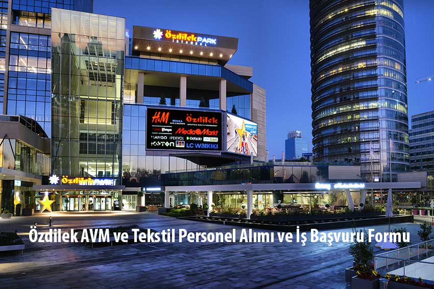 Avm personel çalışma saatleri